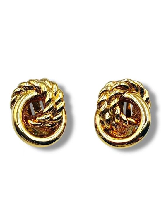 Christian Dior Jewelry - Dior Earrings Gold